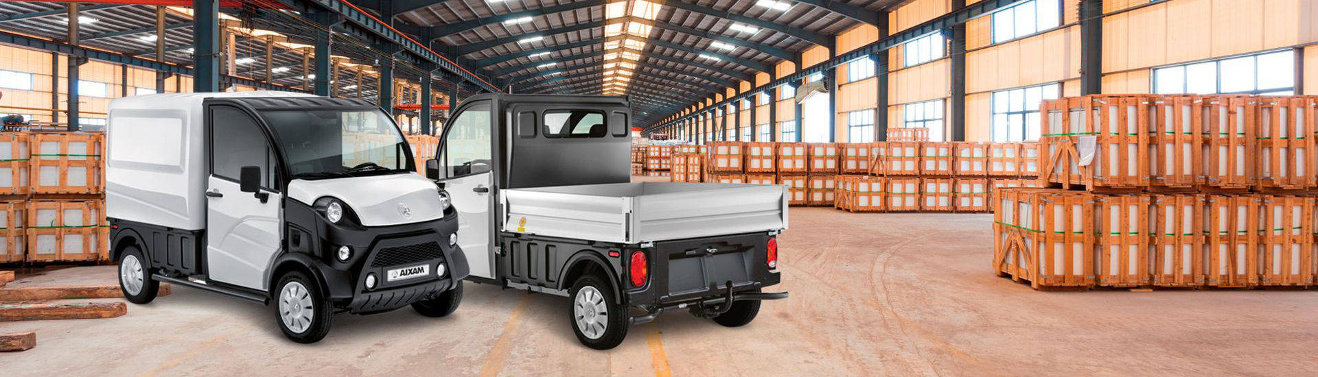 Aixam D-Truck bedrijfswagens